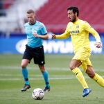 Daniel Parejo con el Villarreal.