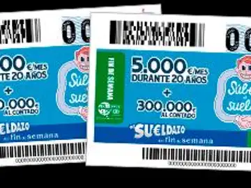 Sueldazo del fin de semana de la ONCE Sueldazo del fin de semana de la ONCE