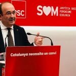 El primer secretario del PSC, Miquel Iceta.