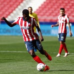 Thomas Partey con el Atlético de Madrid.