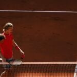 Rafael Nadal y Sebastian Korda en Rolando Garros