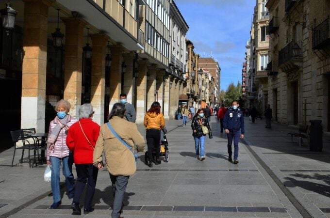 Calle Mayor de Palencia