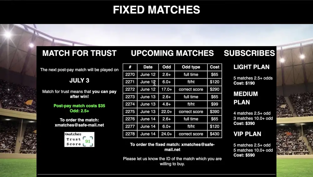 Las apuestas ilegales son otros de los servicios ofertados en la internet oculta