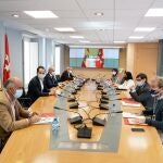 Reunión del Grupo Covid- 19 entre Sanidad y la Comunidad de Madrid