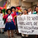 Simpatizantes del expresidente de Bolivia Evo Morales. (Foto de ARCHIVO)17/12/2019