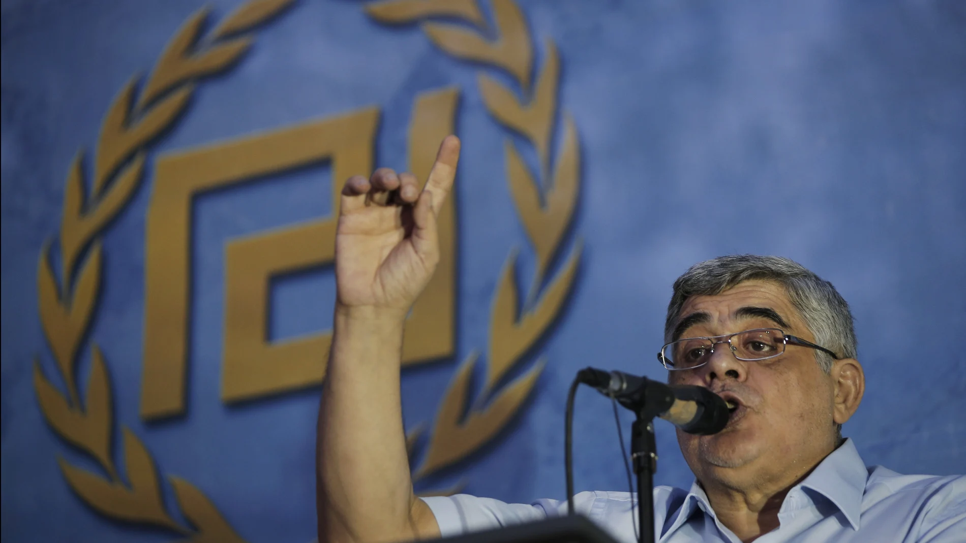 En su adolescencia, Nikos Michaloliakos, el líder de Amanecer Dorado, fue detenido por uso y tenencia de explosivos