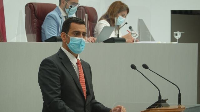 El consejero de Fomento, José Ramón Díez de Revenga