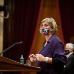 La consellera de Salud de la Generalitat, Alba Vergés. EUROPA PRESS