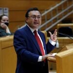 El senador socialista, Miguel Ángel Heredia