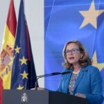 La vicepresidenta tercera del Gobierno y ministra de Asuntos Económicos y Transformación Digital, Nadia Calviño