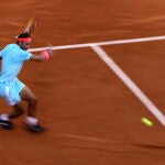 Nadal se prepara para dar un golpe de derecha, su mejor arma