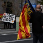 Imagen de la manifestación del 9 d'octubre de 2020