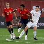 Adama Traore entró en la segunda parte y no tardó en destacar