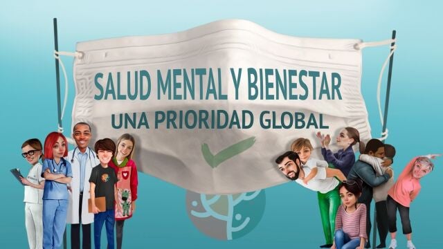 Lema de la campaña por el Día Mundial de la Salud Mental.