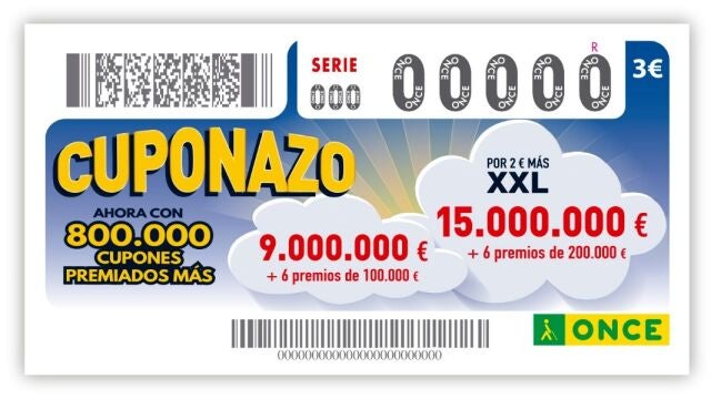 CUPONAZO DE LA ONCEONCE10/10/2020