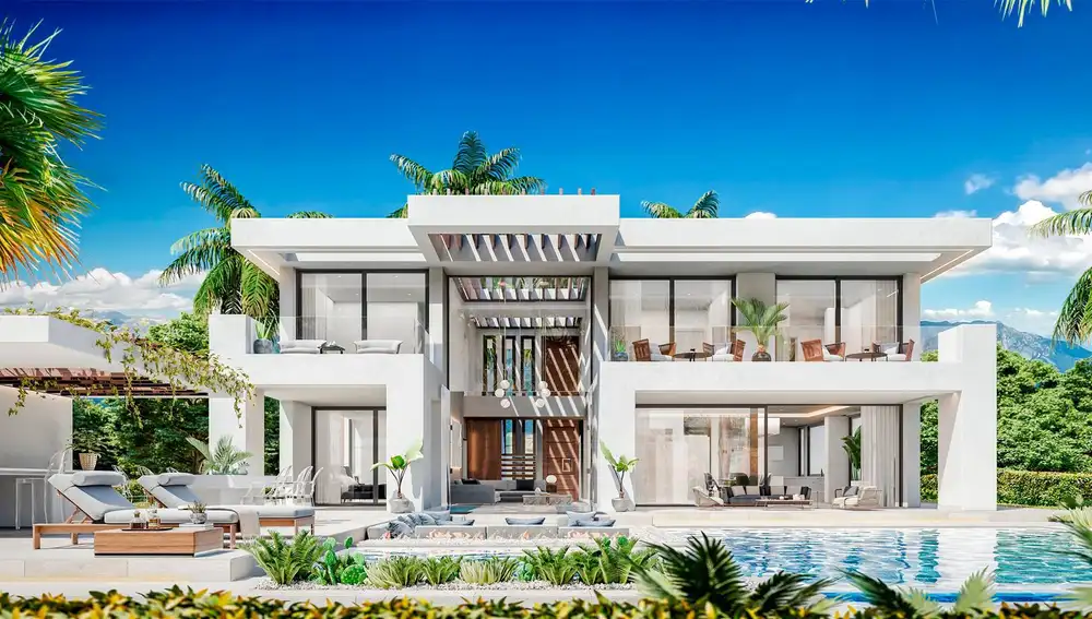 Una mansión de lujo marbellí