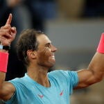 Rafa Nadal celebra la victoria