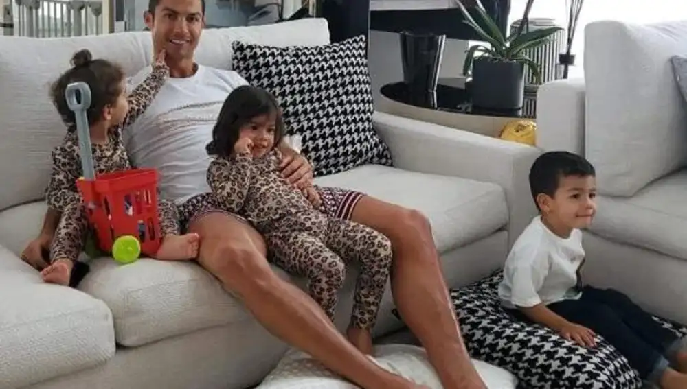 CR/ en su casa de Madeira