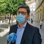 El portavoz de Cs en el Ayuntamiento de Sevilla, Álvaro Pimentel
