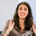 La ministra de Igualdad, Irene Montero