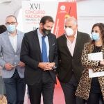 20201014 - VALLADOLID: El alcalde de Valladolid, Óscar Puente, y la concejala de Cultura y Turismo, Ana Redondo, presentan el XVI Concurso Nacional de Pinchos y Tapas y el IV Campeonato Mundial de Tapas Ciudad de Valladolid