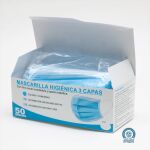 Se trata de mascarillas quirúrgicas, de tres capas y de un solo uso