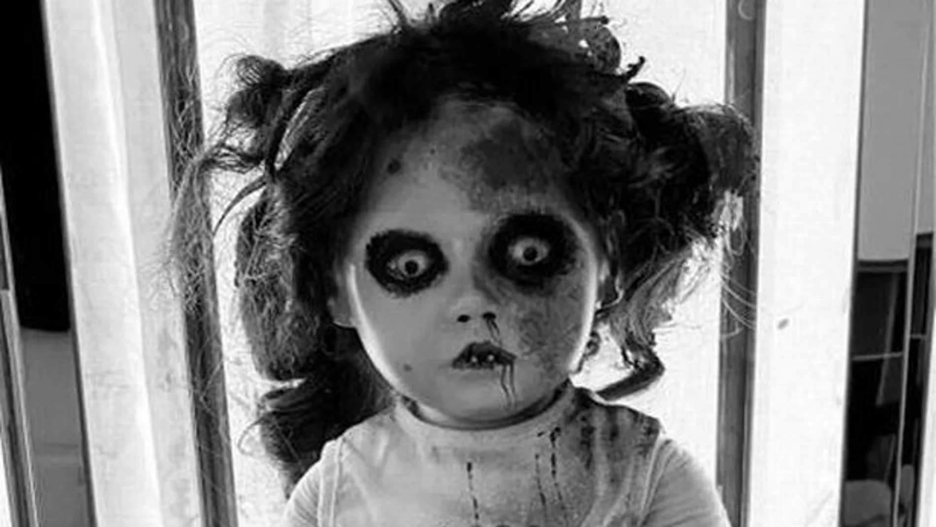 Annie ha comenzado a derramar lágrimas desde que su dueño la metió en una urna de cristal