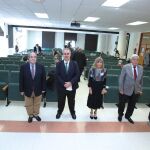 Homenaje a Miguel Delibes de la Facultad de Comercio de Valladolid