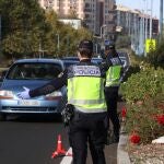 Agentes de la Policía Nacional en Salamanca