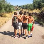 Los cuatro hijos de Miguel Bosé y Nacho Palau, juntos