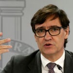 El ministro de Sanidad, Salvador Illa