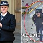 Jessica Bullough fue condecorada por su valentía el día del atentado que se produjo en el Manchester Arena