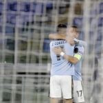 Ciro Immobile y Joaquin Correa