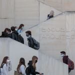 El campus de Vera de la Universidad Politécnica de Valencia retoma las clases presenciales.