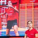 La campeona olímpica de bádminton, Carolina Marín participa en Santander Talks para hablar de su regreso a la competición tras siete meses de parón por la pandemia