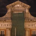 En 2010 se retiró una placa franquista del Cuartel General del Ejército del Aire de Madrid