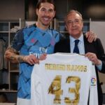 Sergio Ramos y Florentino Pérez