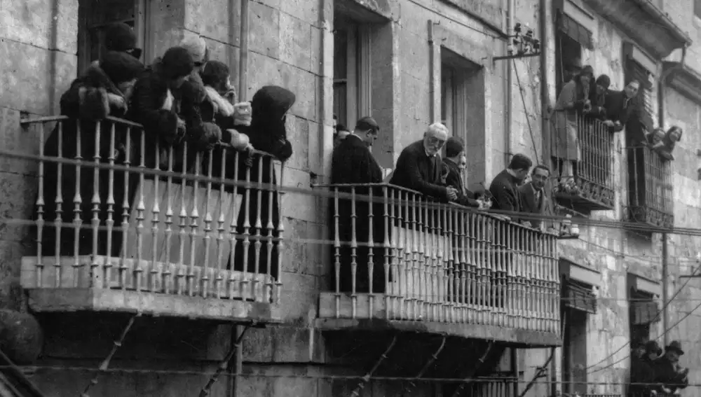 Imagen histórica utilizada en «Palabras para un fin del mundo»