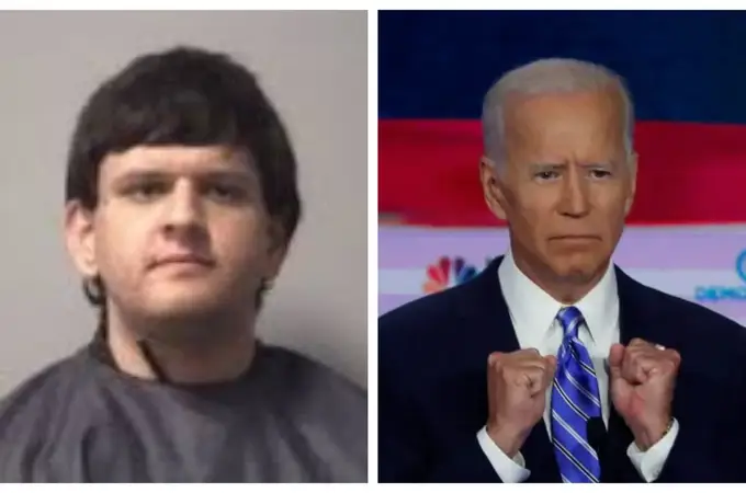 Una camioneta llena de armas y explosivos para asesinar a Joe Biden Una camioneta llena de armas y explosivos para asesinar a Joe Biden