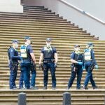 Agentes de la Policía de Australia.18/10/2020