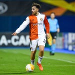 Orkun Kökcü con el Feyenoord.