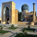 Mausoleo Gur-e Amir en Samarcanda.