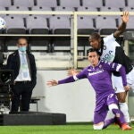 José Callejón con la Fiorentina.