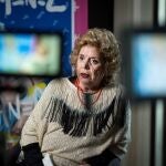 GRAF8853. MADRID, 27/10/2020.- La cantante María Jiménez posa durantela entrevista mantenida con EFE este martes. Dieciocho años ha tardado esta artista en abandonar el confinamiento en el que ella misma se había recluido respecto a los estudios de grabación y en volver con una colección de versiones del cancionero latinoamericano en la que se recrea, como solo ella sabe, en el engaño, los celos y el final del romance. EFE/Luca Piergiovanni