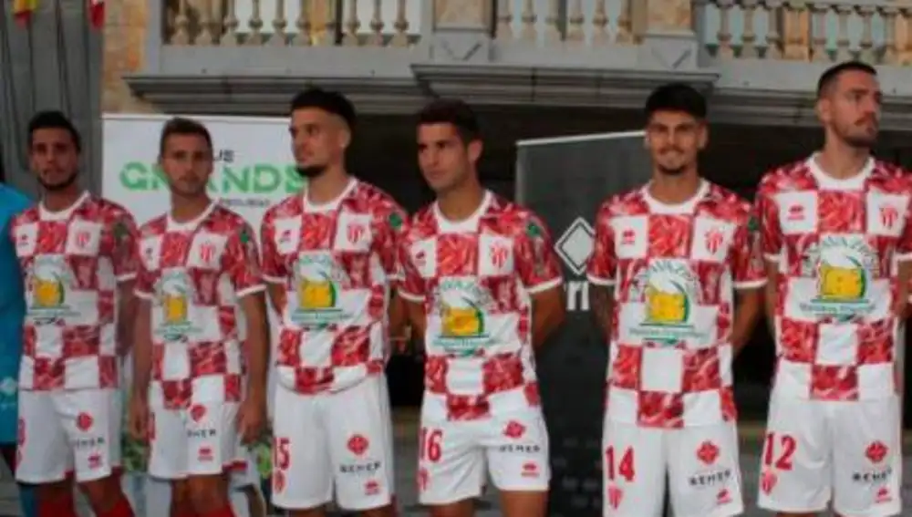 Camiseta del Guijuelo en la temporada 2019/2020