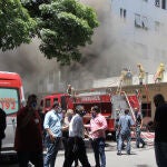 Unos 200 pacientes fueron evacuados de uno de los pabellones del Hospital Federal de Bonsucesso