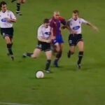 Ronaldo marcó contra el Valencia uno delos mejores goles de su carrera.