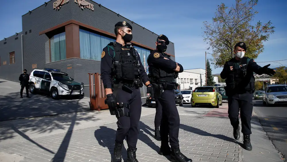 Foto de archivo de una actuación de la Guardia Civil en Cataluña. EFE/Quique García