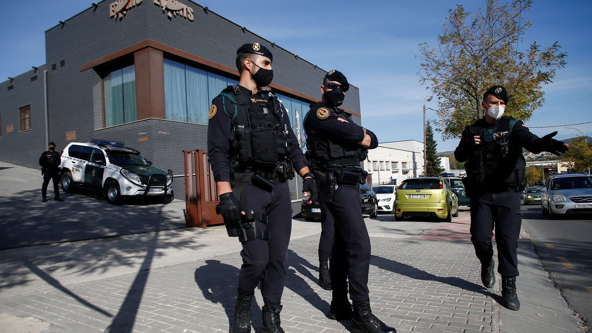 Foto de archivo de una actuación de la Guardia Civil en Cataluña. EFE/Quique García