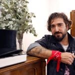 El cantante Antonio Orozco posa durante una entrevista.